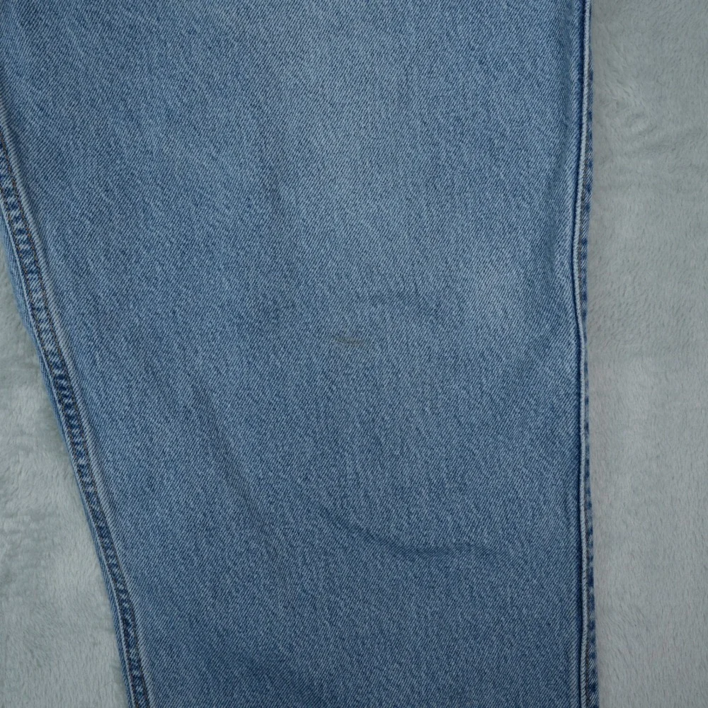 Vintage Levis 545‎ Jeans Mens Blue 42x32 Loose Fit Distressed Brown Tab 90s 1998